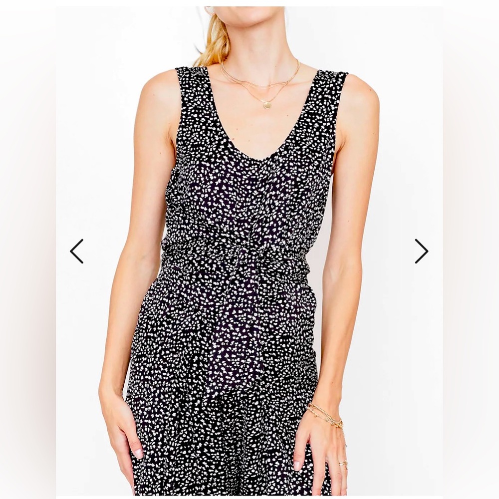 HATCH Collection Maternity Drapey Wrap-Around Jumpsuit